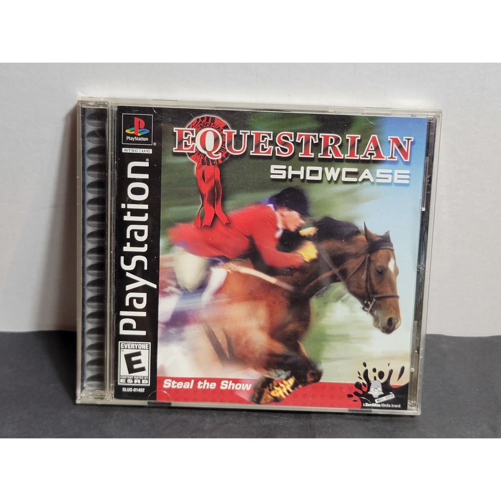 2002 Equestrian Showcase Sony PlayStation 1 PS1 Video Game SLUS-01462 Tested